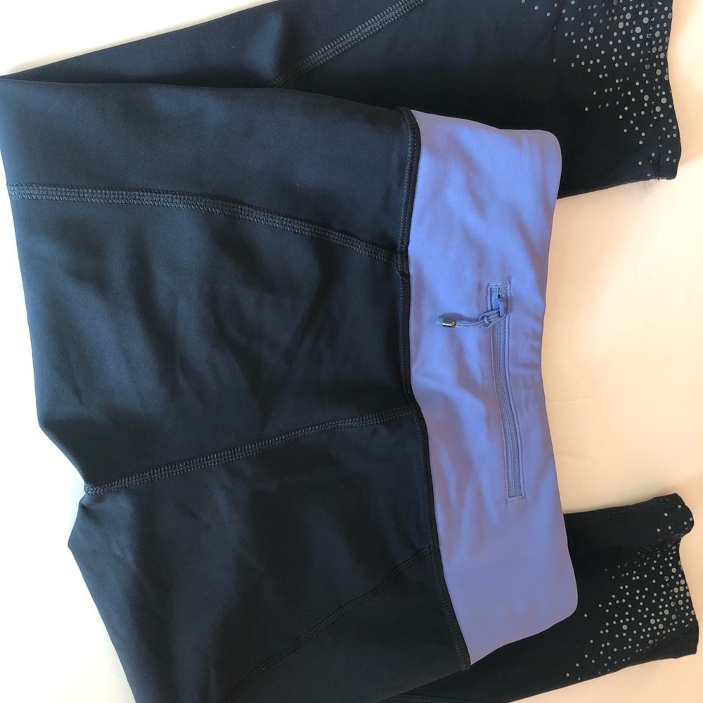 Lululemon Tight Stuff Crop inkwell lullaby size 4 - Picture 5 of 8